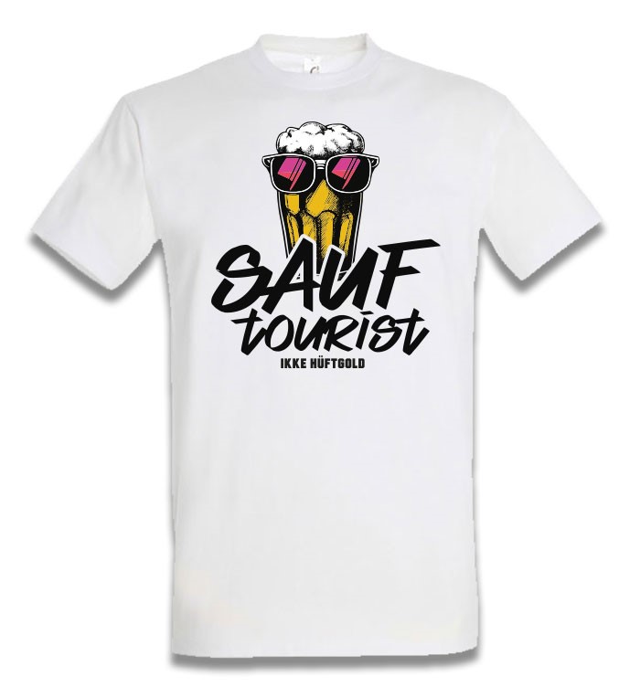 Sauftourist T-Shirt backprint